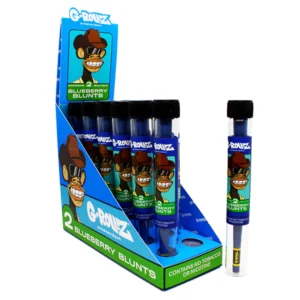 G-ROLLZ - Blueberry Blunts - Fruit Blunt Cones - 2 Per Pack - Blueberry
