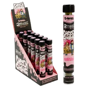 G-ROLLZ Blunt Cones (Cheech & Chong)2 Cones Per Tube - Strawberry Cheesecake